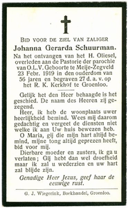  Johanna Gerarda Schuurman